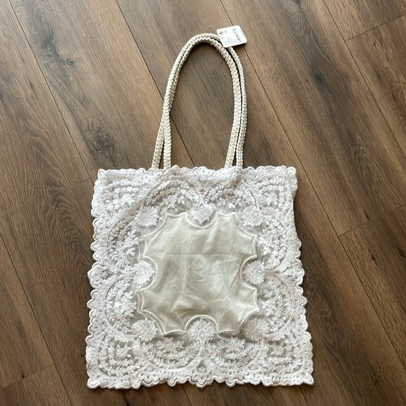 Free People Dusk Lace Tote - Picture 5 of 6